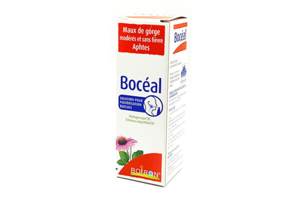 BOIRON Bocéal Maux de gorge, Aphtes solution pour pulvérisation buccale 20 ml