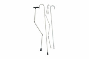 Canne blanche T pliante 93 cm