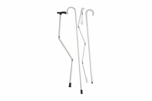 Canne blanche T pliante 93 cm