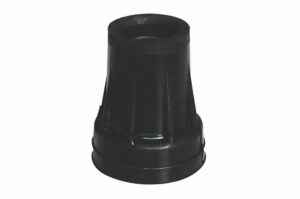 Embout de Canne anglaise 17 mm universel noir