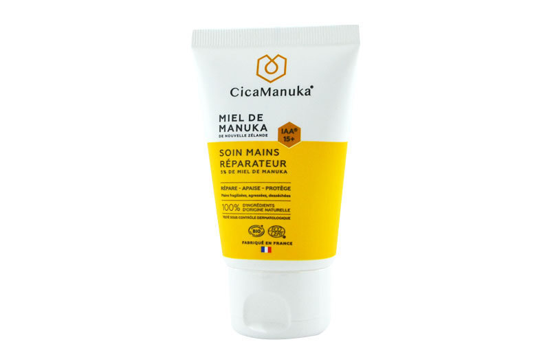 Cicamanuka – Crème réparatrice bio au miel de Manuka IAA10+
