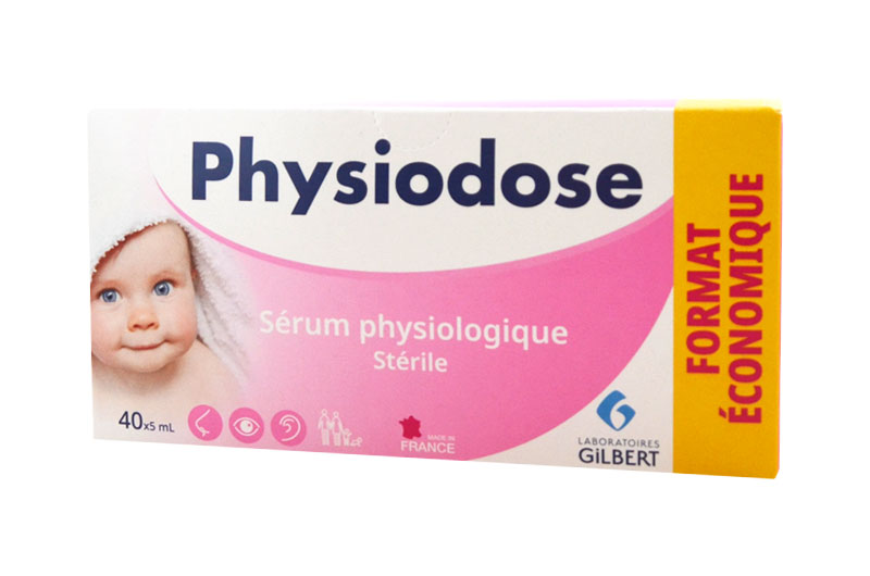 PHYSIODOSE sérum physiologique 40 doses 5 ml - Pharma-Médicaments.com