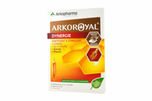ARKOPHARMA Arkoroyal Dynergie Ginseng, Gelée Royale 20 ampoules