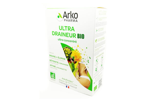 ARKOPHARMA Arkofluides Ultra Draineur Bio 30 ampoules