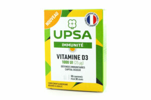 UPSA Immunité vitamine D3 1000 ui 30 comprimés