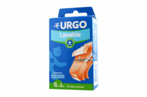 URGO Lavable – bandes à découper – 10cm x 6cm boite de 10