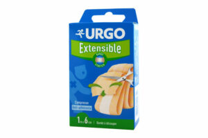URGO Extensible – Bande Stretch – 1m x 6cm