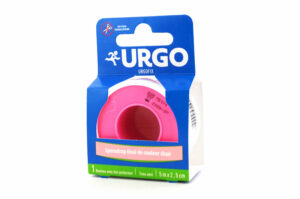 URGO Urgofix rouleau sparadrap tissé avec étui 5 m x 2,5 cm