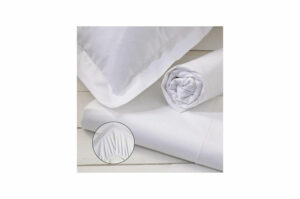 Drap housse de lit anti-acarien 140x200x15