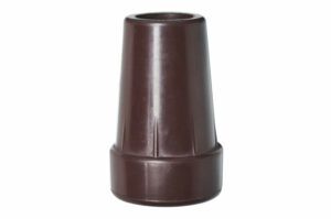 Embout Canne fixe 16 mm effet  chocolat