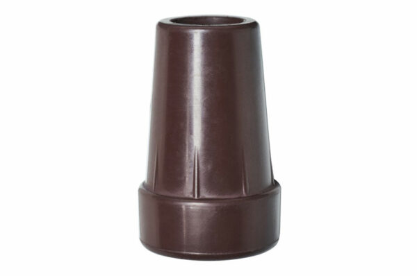 Embout Canne fixe 16 mm effet  chocolat