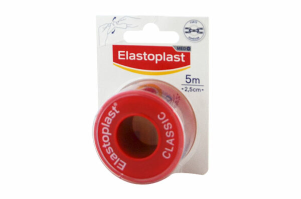 ELASTOPLAST Sparadrap Classic rouleau 5 m x 2,5 cm