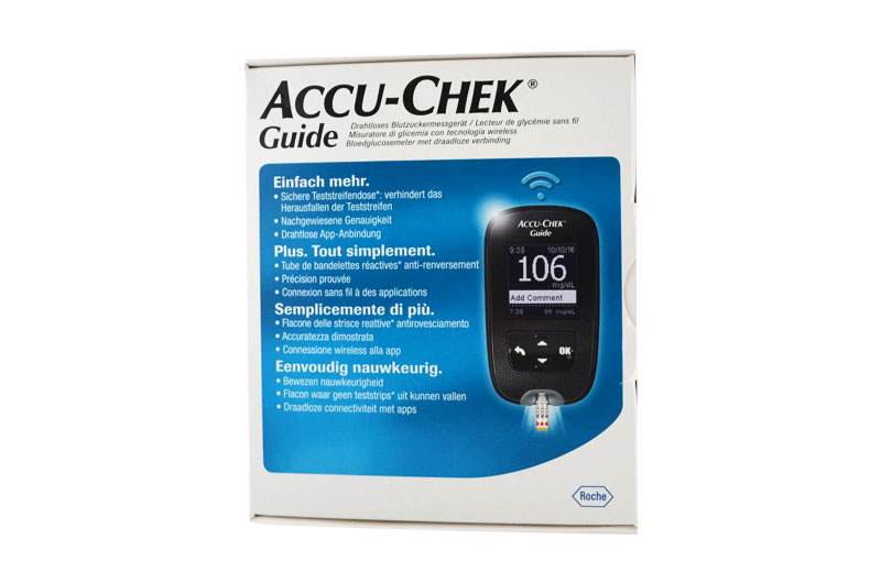 ACCU-CHEK GUIDE Lecteur de glycémie sans fil - Pharma-Médicaments.com