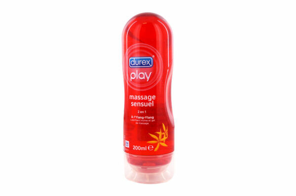 DUREX Gel Massage Sensuel aux extraits d’Ylang-Ylang 200 ml