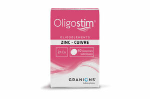 OLIGOSTIM Zinc – Cuivre 40 comprimés sub-linguaux