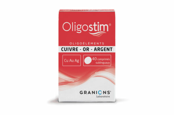 OLIGOSTIM Cuivre Or Argent 40 comprimés sub-linguaux