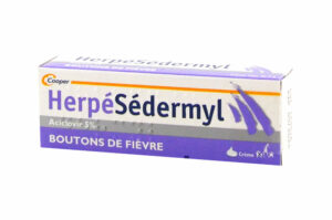 HERPESEDERMYL Aciclovir 5% crème 2 g