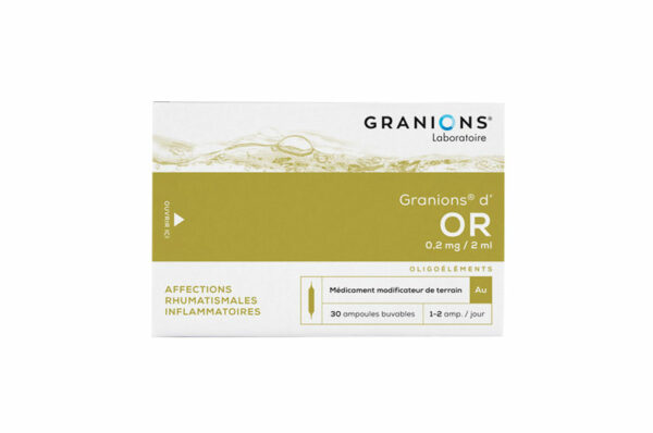 GRANIONS d’Or 30 ampoules buvables