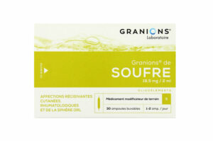 GRANIONS de Soufre 30 ampoules buvables