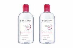 BIODERMA CREALINE H2O Eau Micellaire sans parfum 500ml – lot de 2