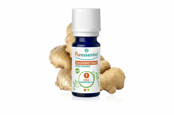 PURESSENTIEL huile essentielle gingembre frais 5ml bio – Image 2
