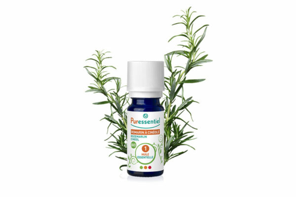 PURESSENTIEL huile essentielle romarin à cinéole 10ml bio – Image 2