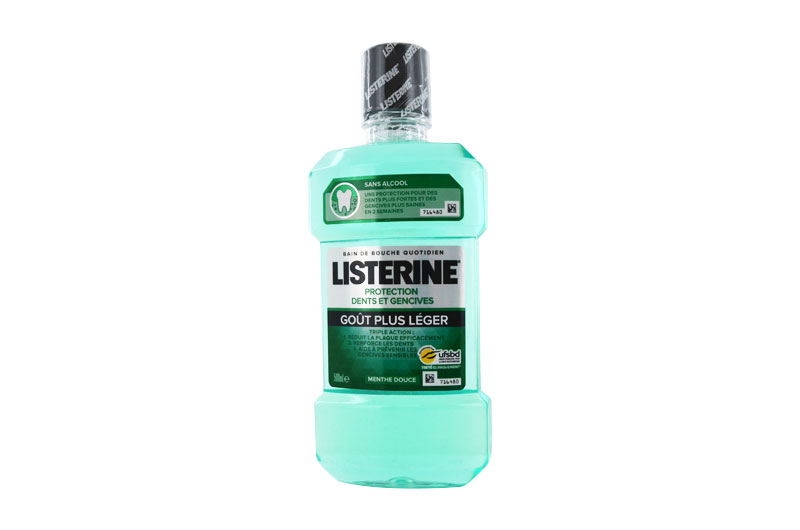 LISTERINE Protection dents et gencives Menthe douce 500 ml