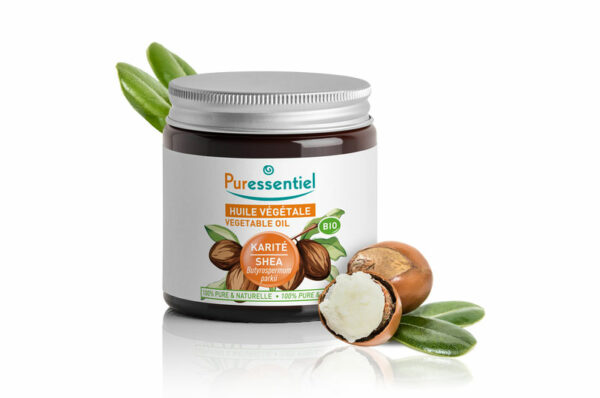 PURESSENTIEL Huile végétale Bio Beurre de karité 100 ml