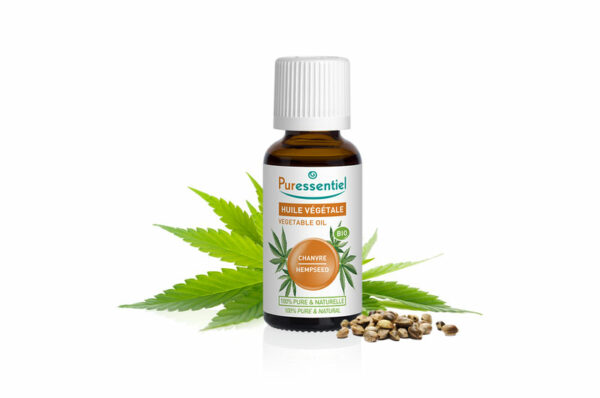 PURESSENTIEL Huile végétale Bio Chanvre 50 ml
