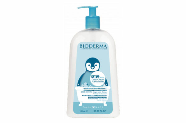 BIODERMA ABCderm Cold Cream Crème Lavante 1 litre