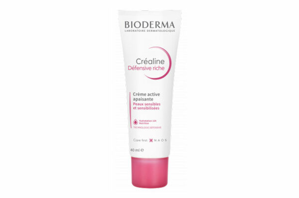 BIODERMA CREALINE Défensive Riche crème active apaisante 40 ml