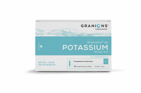 Granions de Potassium 30 ampoules