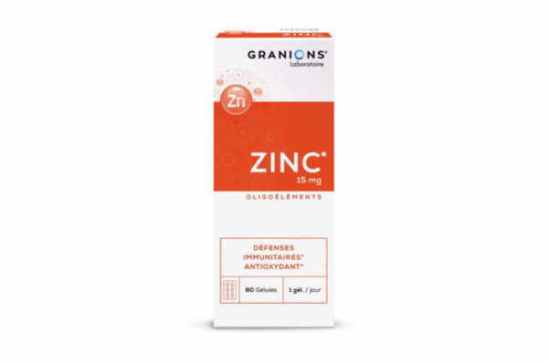 Granions de Zinc  60 gélules