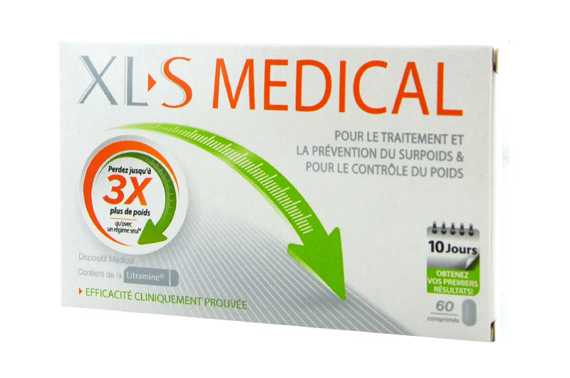 XLS Medical Pro 7 gélule Capteur de graisses - Minceur - Perte de