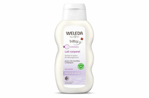 WELEDA Lait corporel à la Mauve Blanche 200 ml