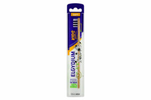 ELGYDIUM KIDS Souple – Brosse à dents en bois