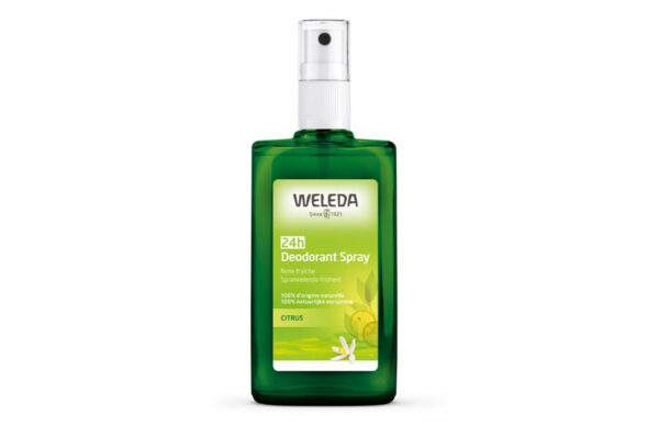 WELEDA Citrus Déodorant spray efficacité 24h 100 ml