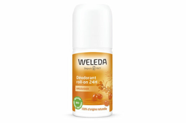 WELEDA Déodorant 24h à l’Argousier roll-on 50 ml
