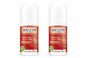 WELEDA Déodorant 24h à la Grenade roll-on 50 ml x 2