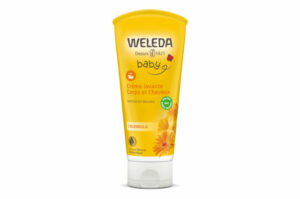 WELEDA Crème lavante Corps et Cheveux pour Bébé au Calendula 2x200 ml