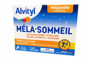 ALVITYL Méla-Sommeil triple action à la Mélatonine – 30 gélules