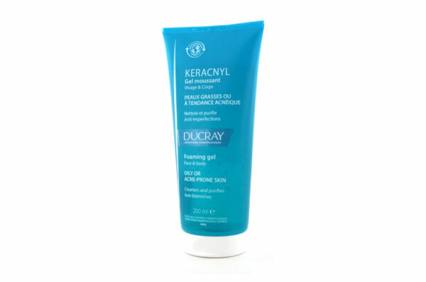 DUCRAY Keracnyl Gel Moussant Visage et Corps 200 ml