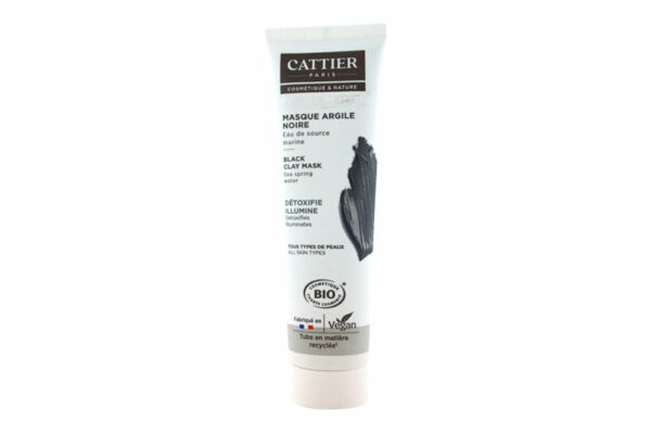 CATTIER Masque Argile Noire 100 ml