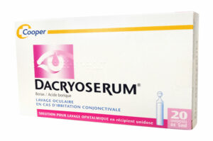 DACRYOSERUM Solution pour lavage oculaire récipient unidose de 5 ml boite de 20