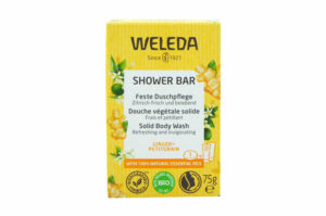 WELEDA SHOWER BAR Douche Végétale Solide Gingembre et Petitgrain 75 gr