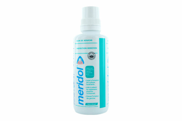 MERIDOL Bain de bouche Protection Gencives sans alcool 400 ml – Image 2