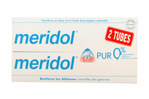 MERIDOL Dentifrice Pur 0 % 2 x 75 ml