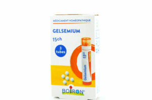 BOIRON Gelsemium 15CH boite de 3 tubes granules - Granules homéopathiques