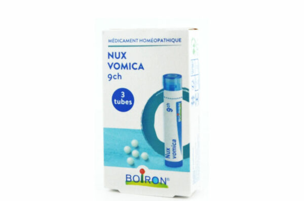 BOIRON Nux Vomica 9CH boite de 3 tubes granules - Granules homéopathiques