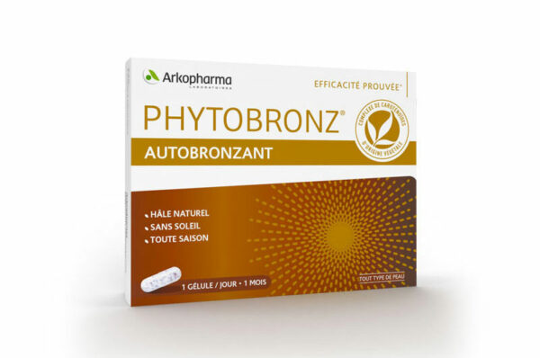 ARKOPHARMA Phytobronz Autobronzant Hâle Naturel Vitamines A et E 30 gélules